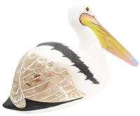 Hand Carved Wooden Pelican  ~ OOAK Christmas & Birthday Gift - Image 4