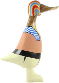 Wooden Duck King Pharaoh of Egypt ~ OOAK Christmas & Birthday Gift - Image 2