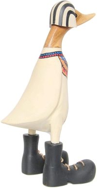 Wooden Duck Pharaoh of Egypt ~ OOAK Christmas & Birthday Gift - Image 8