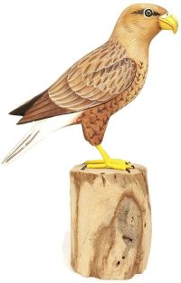 Hand Carved Wooden White Tailed Eagle  ~ OOAK Christmas & Birthday Gift