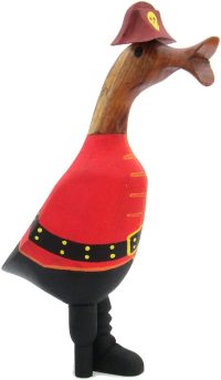 Wooden Duck Caribbean Peg Leg Pirate ~ OOAK Christmas & Birthday Gift - Image 2