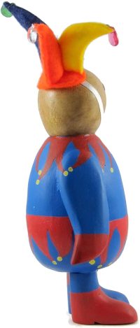 Hand Carved Wooden Clown Penguin ~ OOAK Christmas & Birthday Gift - Image 8