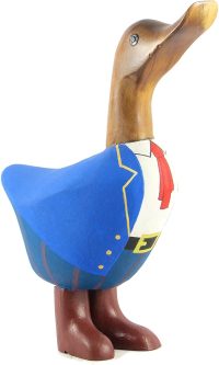 Wooden Duck Caribbean Pirate ~ OOAK Christmas & Birthday Gift