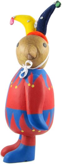 Hand Carved Wooden Clown Penguin ~ OOAK Christmas & Birthday Gift - Image 4