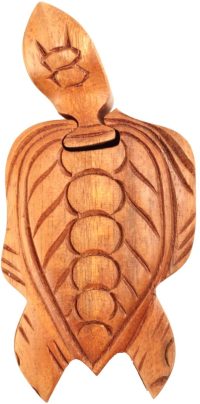 Hand Carved Wooden Turtle  ~ OOAK Christmas & Birthday Gift