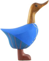 Wooden Duck Caribbean Pirate ~ OOAK Christmas & Birthday Gift - Image 2