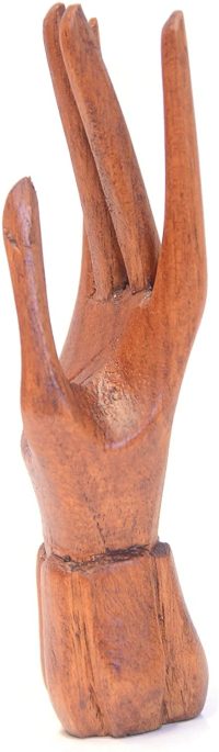 Hand Carved Wooden Beautiful Fingers  ~ OOAK Christmas & Birthday Gift - Image 5