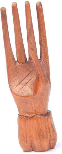 Hand Carved Wooden Beautiful Fingers  ~ OOAK Christmas & Birthday Gift - Image 4