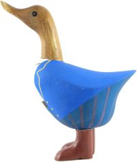 Wooden Duck Caribbean Pirate ~ OOAK Christmas & Birthday Gift - Image 4