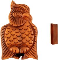 Hand Carved Wooden Owl   ~ OOAK Christmas & Birthday Gift - Image 2