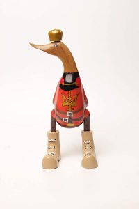 Wooden Duck King ~ OOAK Christmas & Birthday Gift