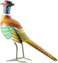 Hand Carved Wooden Common Pheasant  ~ OOAK Christmas & Birthday Gift - Image 2