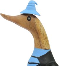 Wooden Duck Malevolent Witch ~ OOAK Christmas & Birthday Gift - Image 3