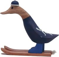 Wooden Duck Skiing Team Scotland ~ OOAK Christmas & Birthday Gift - Image 5