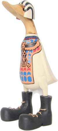 Wooden Duck Pharaoh of Egypt ~ OOAK Christmas & Birthday Gift - Image 4