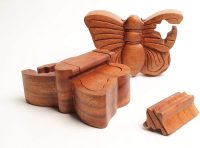 Hand Carved Wooden Butterfly   ~ OOAK Christmas & Birthday Gift - Image 4