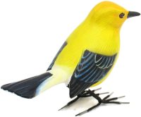 Hand Carved Wooden American Goldfinch  ~ OOAK Christmas & Birthday Gift - Image 3