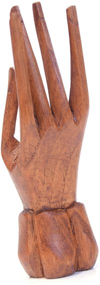 Hand Carved Wooden Beautiful Fingers  ~ OOAK Christmas & Birthday Gift - Image 7