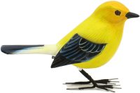 Hand Carved Wooden American Goldfinch  ~ OOAK Christmas & Birthday Gift - Image 2