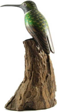 Hand Carved Wooden Hummingbird  ~ OOAK Christmas & Birthday Gift - Image 6