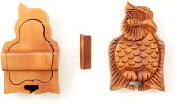 Hand Carved Wooden Owl   ~ OOAK Christmas & Birthday Gift - Image 3