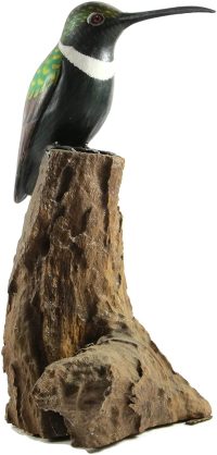 Hand Carved Wooden Hummingbird  ~ OOAK Christmas & Birthday Gift - Image 2