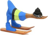 Wooden Duck Skiing Team Costume ~ OOAK Christmas & Birthday Gift - Image 2