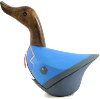 Wooden Duck Caribbean Pirate ~ OOAK Christmas & Birthday Gift - Image 5