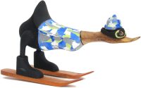 Wooden Duck Skiing Team Costume ~ OOAK Christmas & Birthday Gift - Image 2