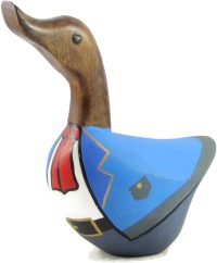 Wooden Duck Caribbean Pirate ~ OOAK Christmas & Birthday Gift - Image 4