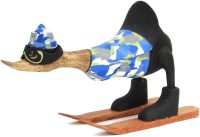 Wooden Duck Skiing Team Costume ~ OOAK Christmas & Birthday Gift