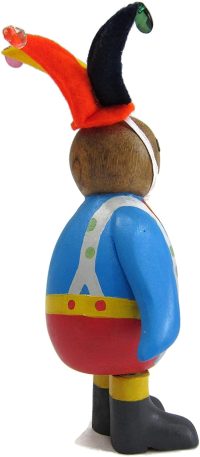 Hand Carved Wooden Clown Penguin ~ OOAK Christmas & Birthday Gift - Image 7