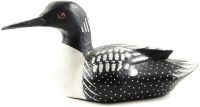 Hand Carved Wooden Small Common Loon  ~ OOAK Christmas & Birthday Gift - Image 5