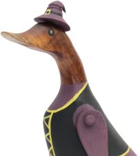 Wooden Duck Malevolent Witch ~ OOAK Christmas & Birthday Gift - Image 4