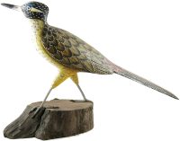 Hand Carved Wooden Greater Road Runner  ~ OOAK Christmas & Birthday Gift - Image 5