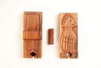 Hand Carved Wooden Cockatoo  ~ OOAK Christmas & Birthday Gift - Image 3