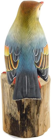 Hand Carved Wooden Parula  ~ OOAK Christmas & Birthday Gift - Image 4