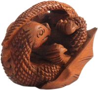 Hand Carved Volcanic Baby Dragon ~ OOAK Christmas & Birthday Gift - Image 5