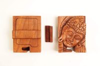 Hand Carved Wooden Balinese  ~ OOAK Christmas & Birthday Gift - Image 3