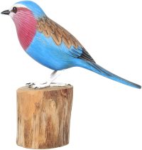 Hand Carved Wooden Eastern Bluebird  ~ OOAK Christmas & Birthday Gift - Image 4