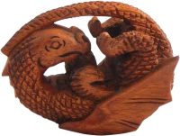 Hand Carved Volcanic Baby Dragon ~ OOAK Christmas & Birthday Gift - Image 8