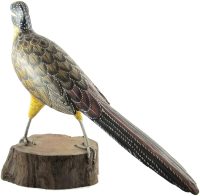 Hand Carved Wooden Greater Road Runner  ~ OOAK Christmas & Birthday Gift - Image 2