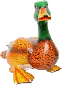 Hand Carved Wooden Large Mallard   ~ OOAK Christmas & Birthday Gift - Image 2