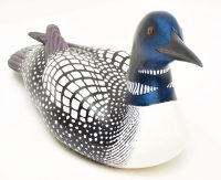 Hand Carved Wooden Common Loon ~ OOAK Christmas & Birthday Gift - Image 4