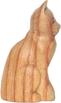 Hand Carved Wooden Small  ~ OOAK Christmas & Birthday Gift - Image 2