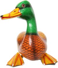 Hand Carved Wooden Large Mallard   ~ OOAK Christmas & Birthday Gift - Image 3