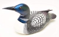 Hand Carved Wooden Common Loon ~ OOAK Christmas & Birthday Gift - Image 6