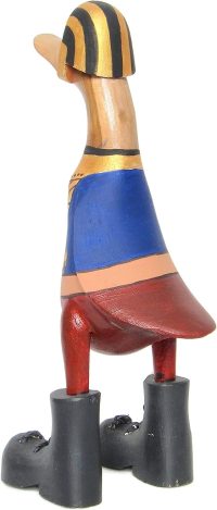 Wooden Duck King of Egypt Pharaoh ~ ~ OOAK Christmas & Birthday Gift - Image 6