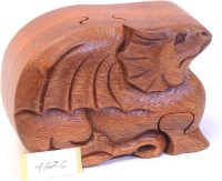 Hand Carved Wooden Dragon  ~ OOAK Christmas & Birthday Gift - Image 8