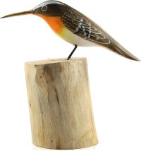 Hand Carved Wooden Desert Wren ~ OOAK Christmas & Birthday Gift - Image 5